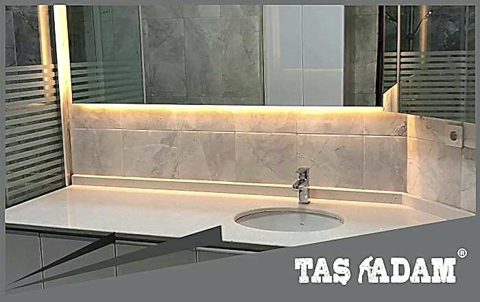 Çimstone Banyo Tezgahı Fiyatları Çorlu