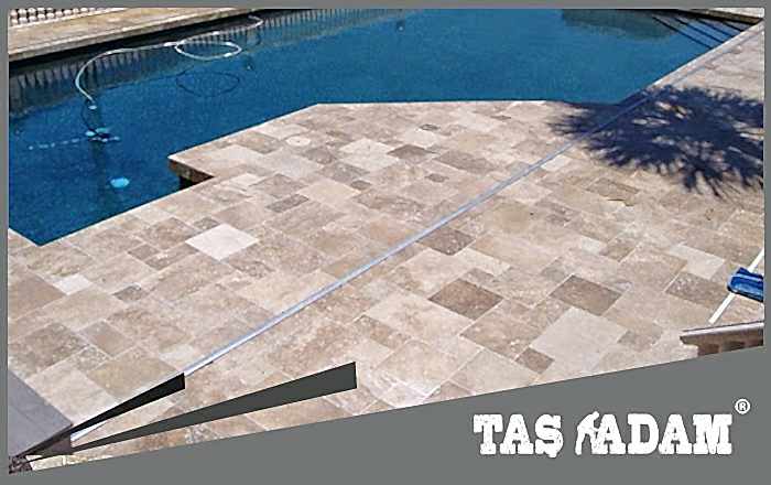 Traverten Havuz Modelleri Çorlu