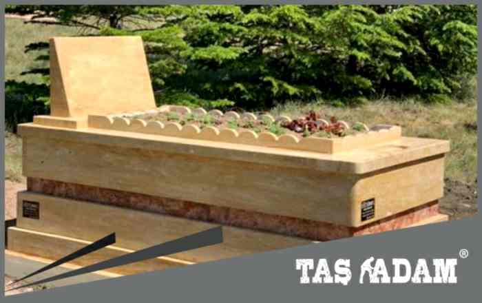 Çorlu Traverten Mezar Yapımı